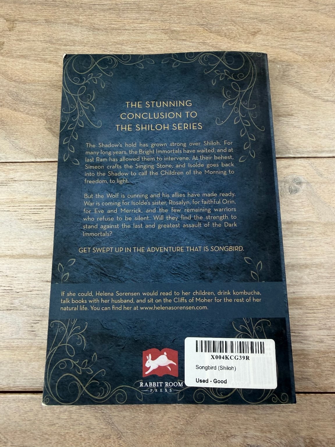 Songbird Helena Sorensen 2019 The Shiloh Series Book 3 Fantasy Adventure