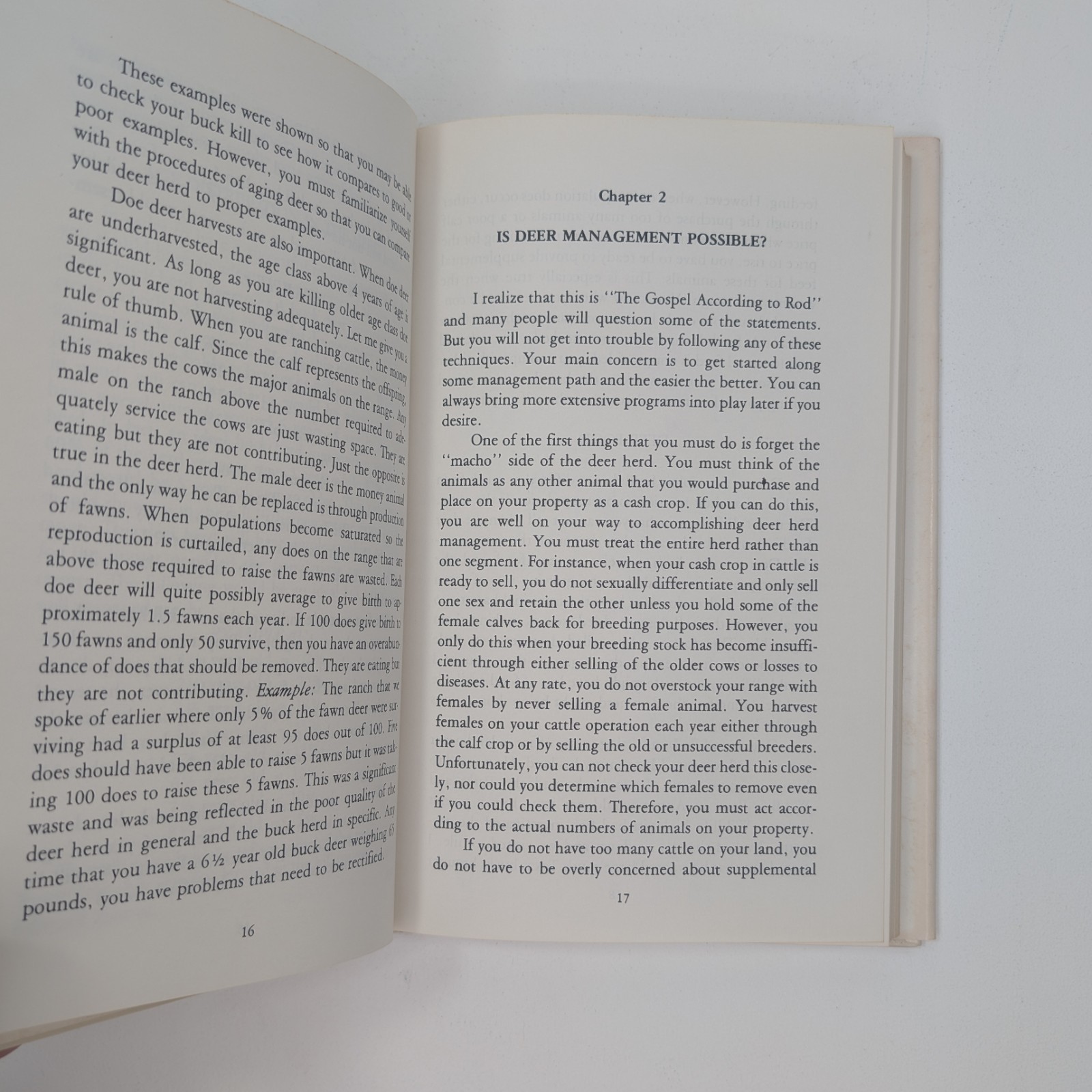The King of Deer by Rodney G. Marburger SIGNED 1986 Second Edition ~ 272 Pages