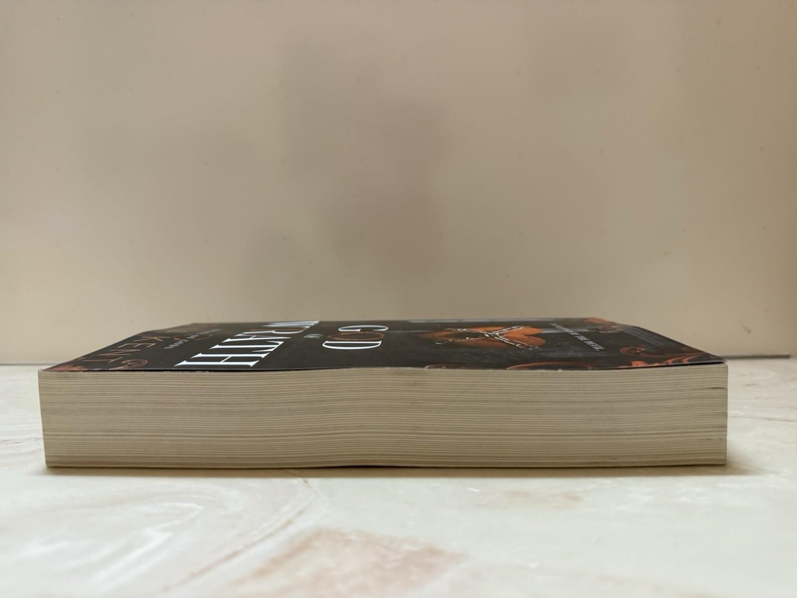 Rina Kent Rare God Of Wrath Paperback Black White Pages