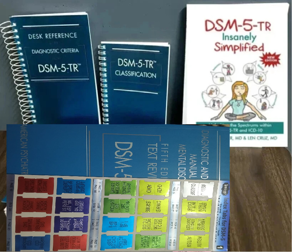 DSM 5 TR + Index tab, Desk Reference ( sp ) , Classification & DSM SIMPLIFIED…