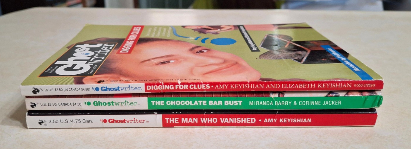 Ghostwriter PBS Books Lot Paperbacks Novels TV Show Series 1990s Vintage CTW