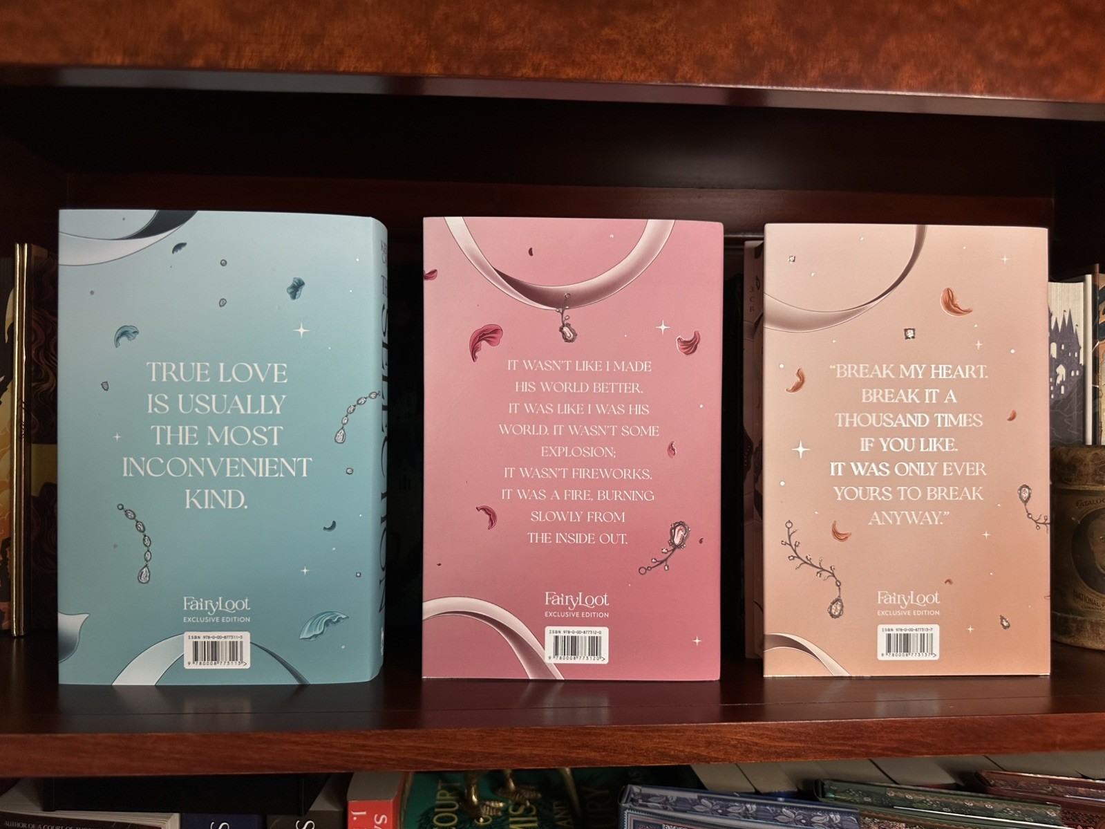 !!SIGNED!! FairyLoot The Selection, The Elite, The One Set by Kiera Cass