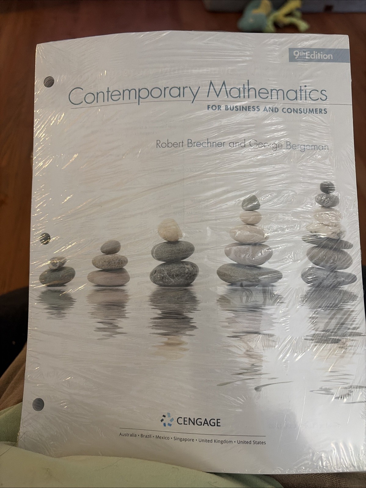 Contemp. Mathematics for Business & Consumers 9e LL New in Shrink Wrap w/access