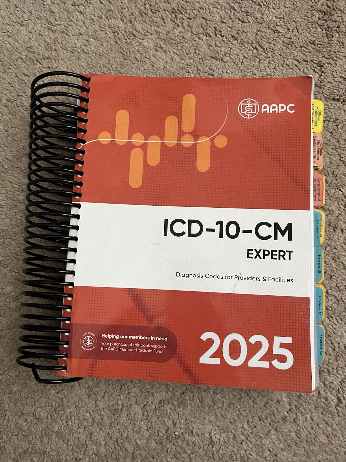 ICD-10-CM Expert Diagnosis Codes For Providers & Facilities 2025 With Tabs