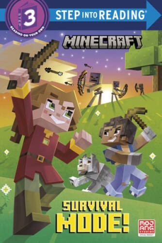 Survival Mode! (Minecraft) (Step into Reading) – Paperback – VERY GOOD