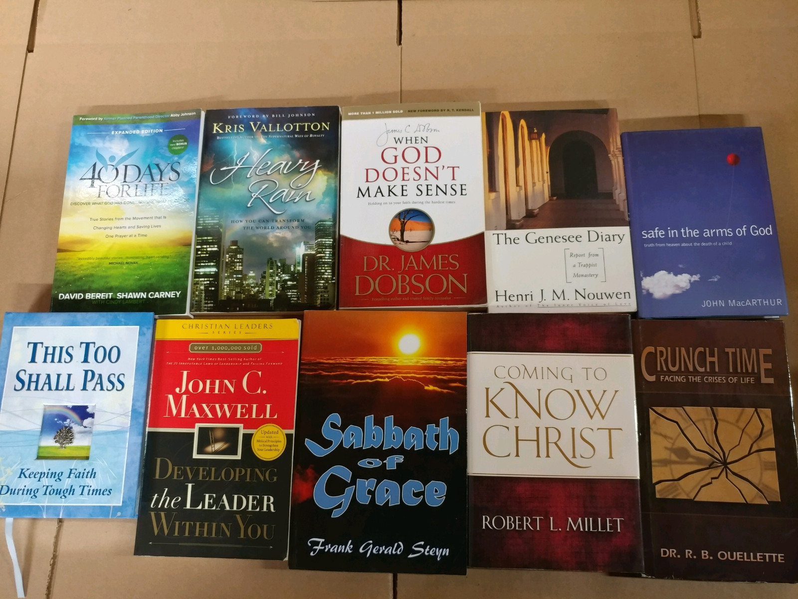 Lot of 20 Christian Prayer Bible Jesus Christ Stories Religion Book RANDOM*MIX