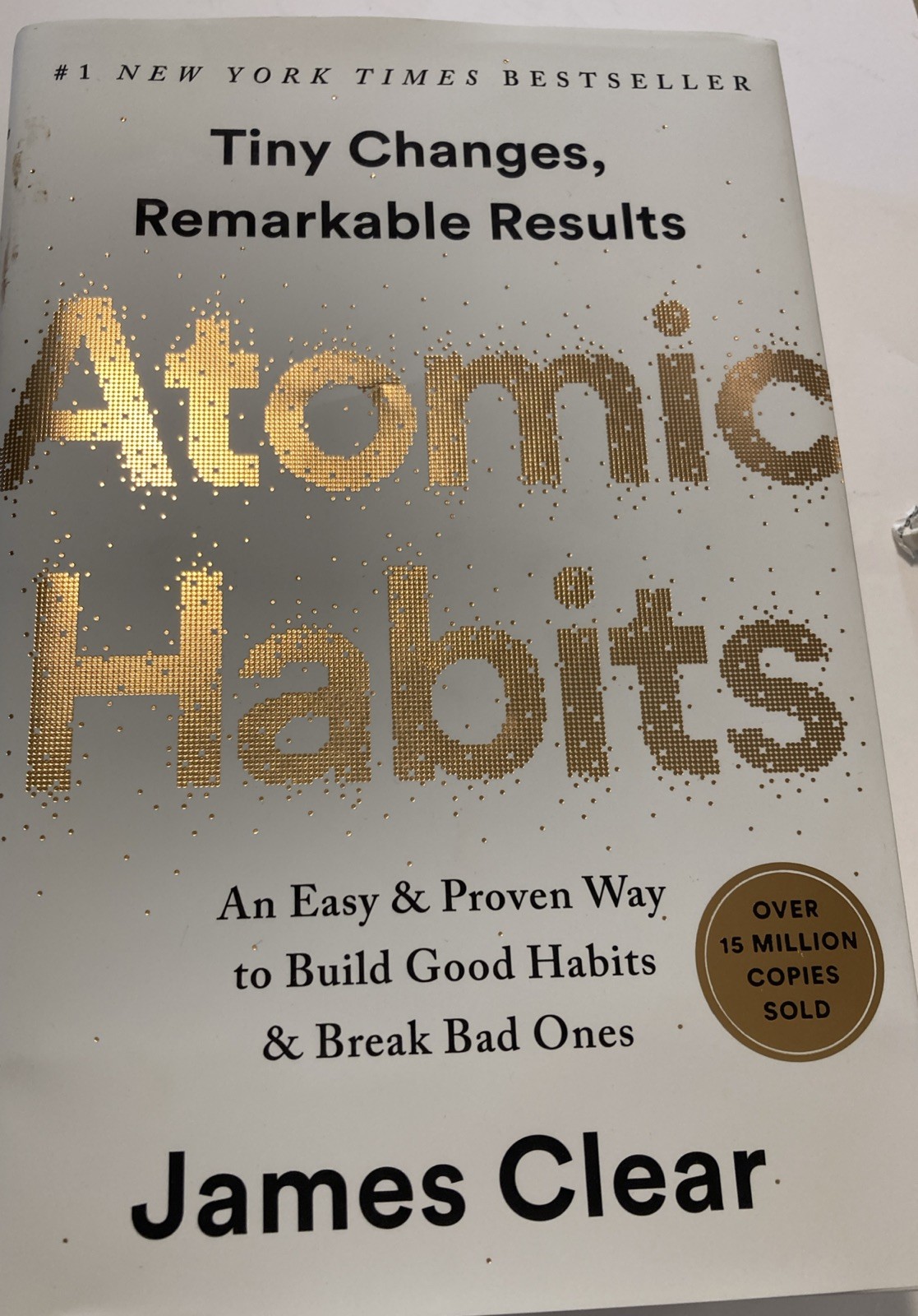 Atomic Habits by James Clear Build Good Habits Preowned