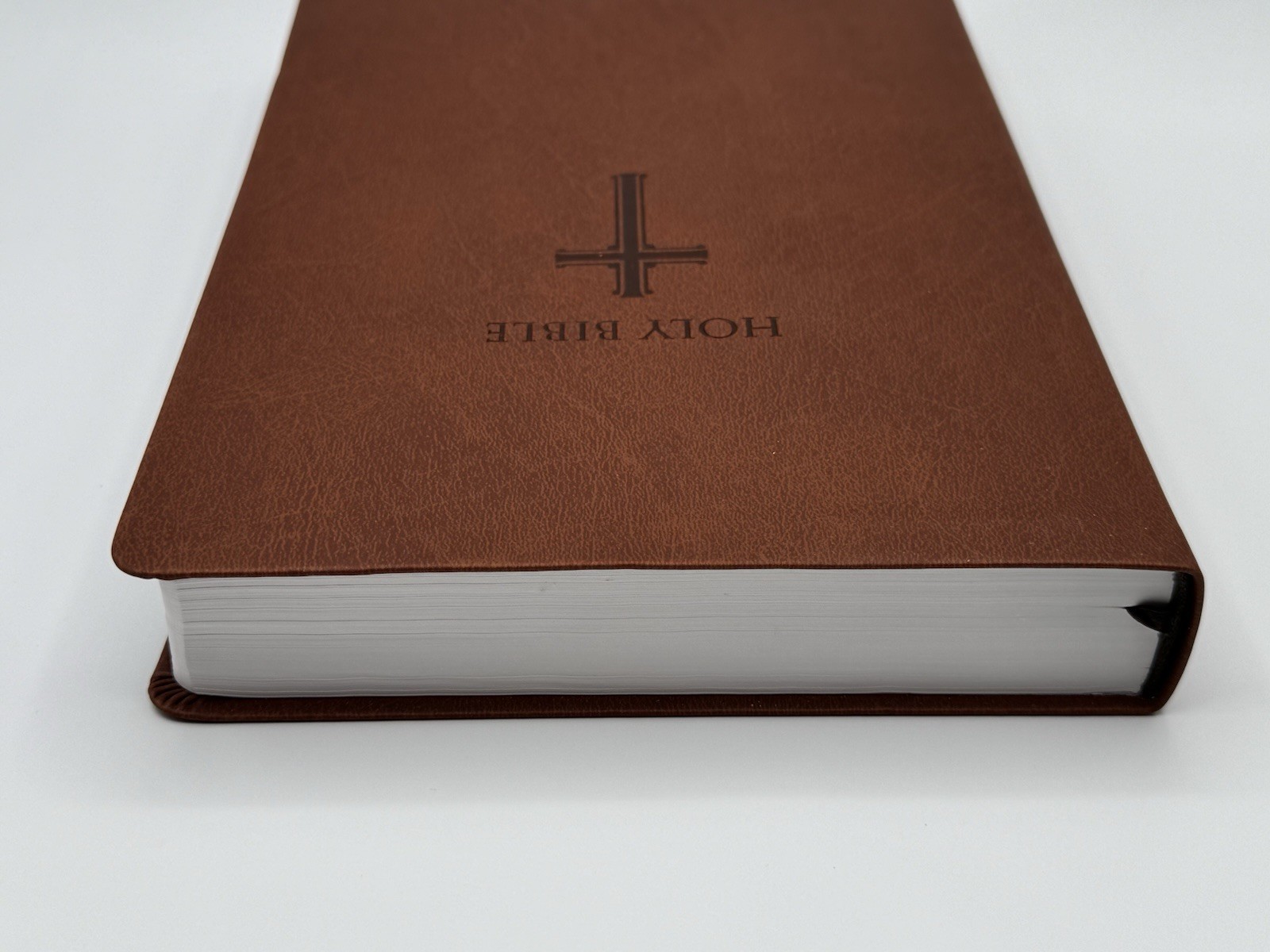 Super Giant Print Bible NKJV Imitation Leather Largest Print 16 point