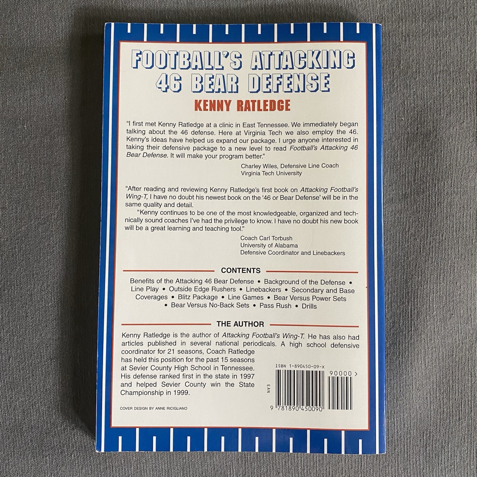 Football’s Attacking 46 Bear Defense By Kenny Ratledge Book Paperback NFL