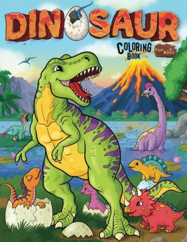 Dinosaur Coloring Book for Kids: Realistic, Fun, Adorable and Original Il – GOOD