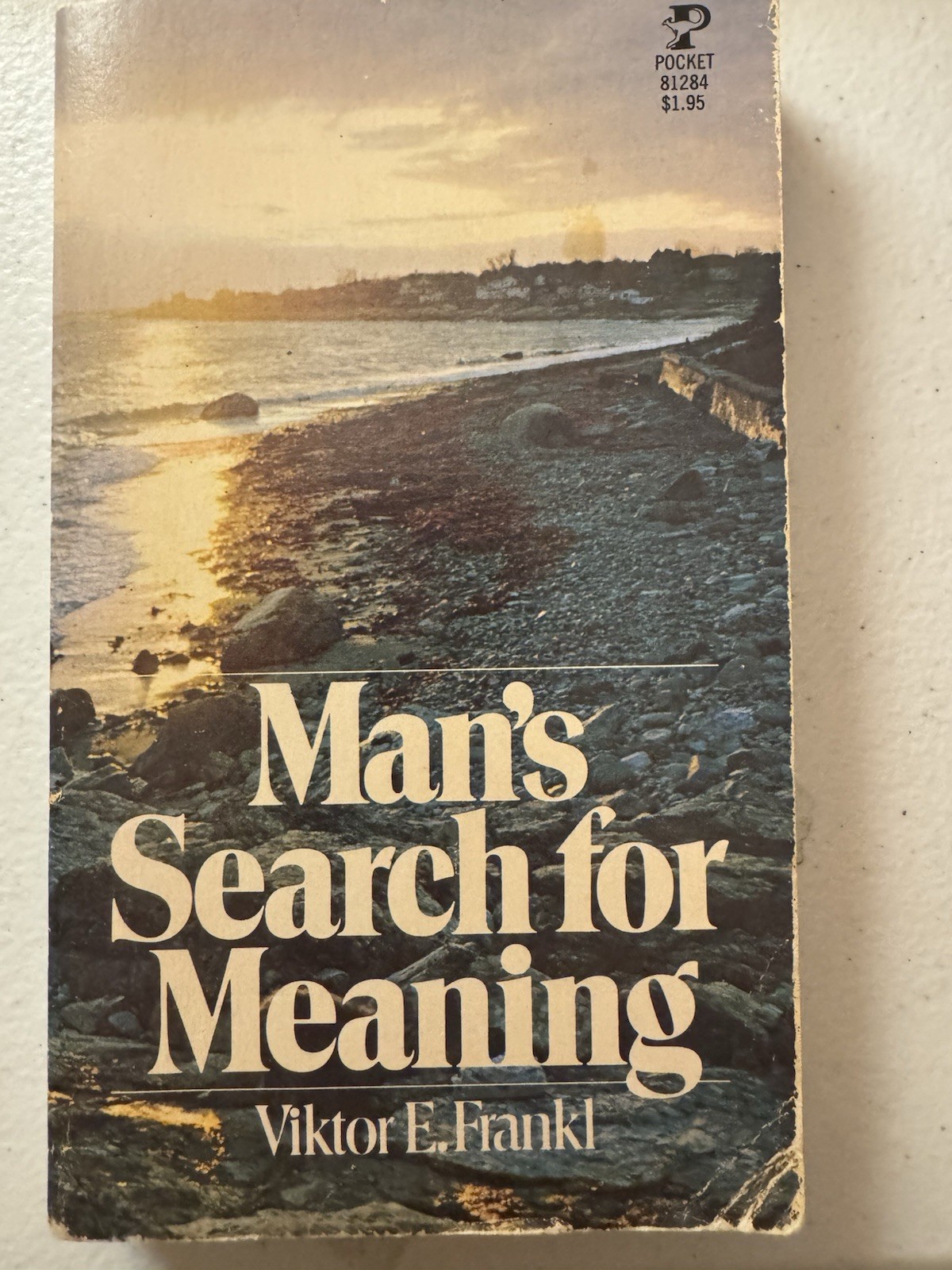 Rare Paperback Edition: Man’s Search for Meaning by Viktor E. Frankl