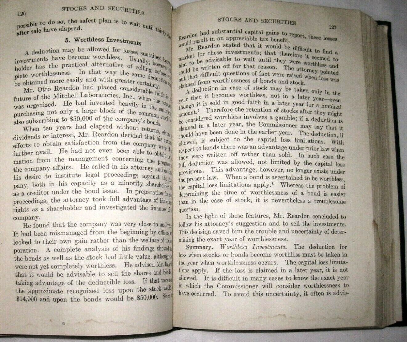 1947 Federal Taxation for the Lawyer by Houstin Shockey Hardcover 2nd Edition