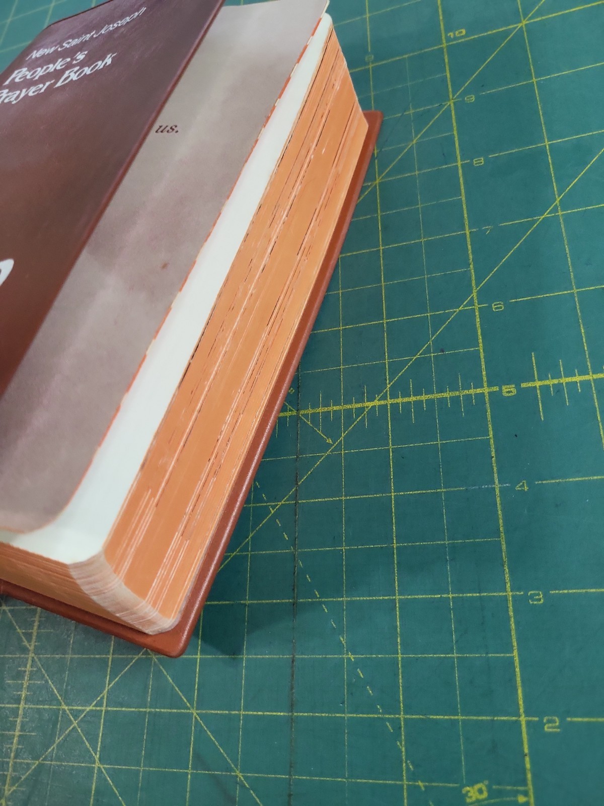 New Saint Joseph People’s Prayer Book Catholic Book Publishing Co Vinyl Cover