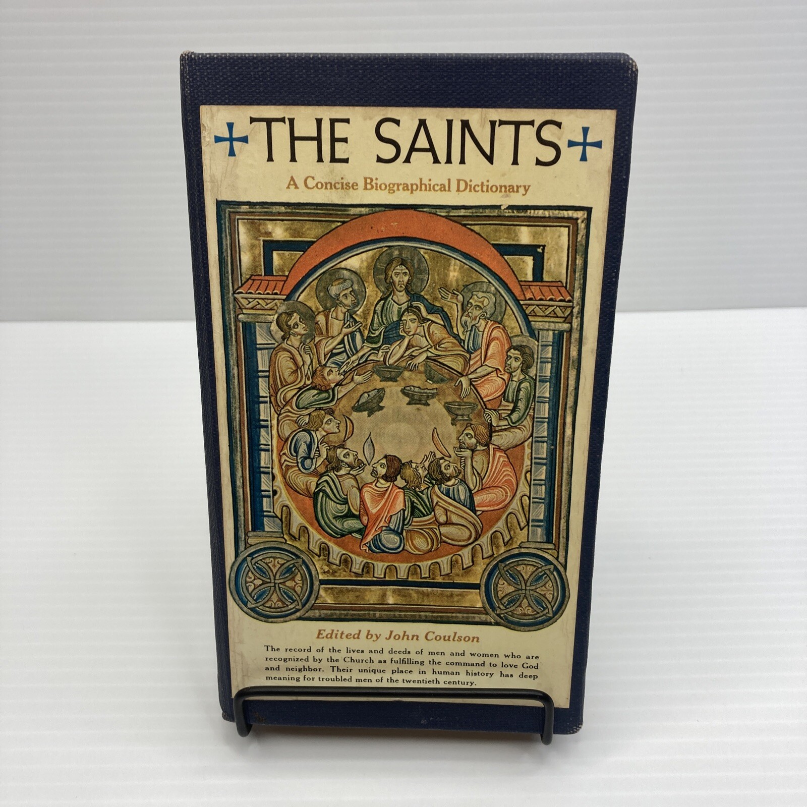 Catholicism The Saints Concise Biographical Dictionary 1958 Angelus Books