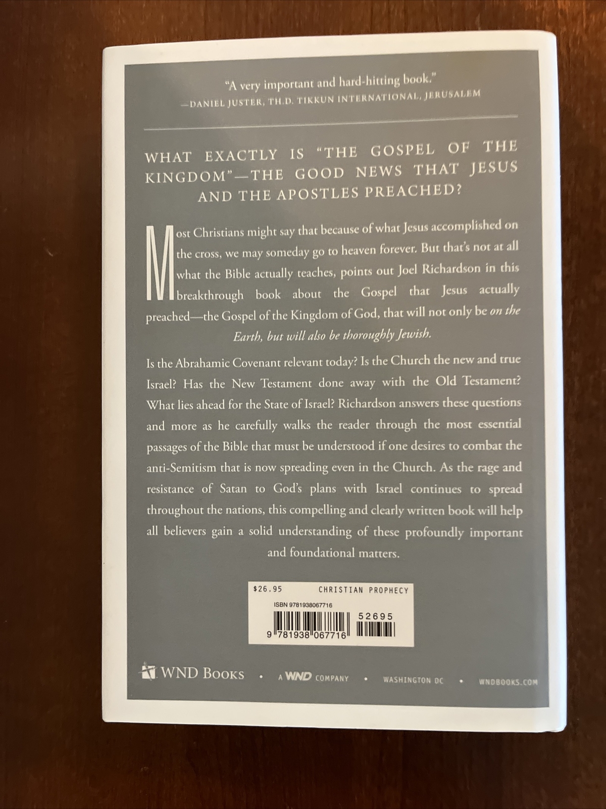 When A Jew Rules the World: What the Bible Really-Joel Richardson,signed