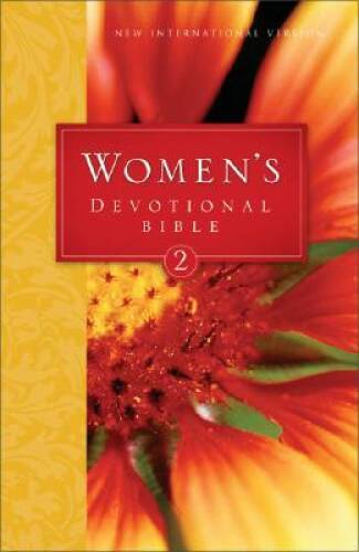 NIV Womens Devotional Bible 2 – Hardcover By Zondervan – VERY GOOD