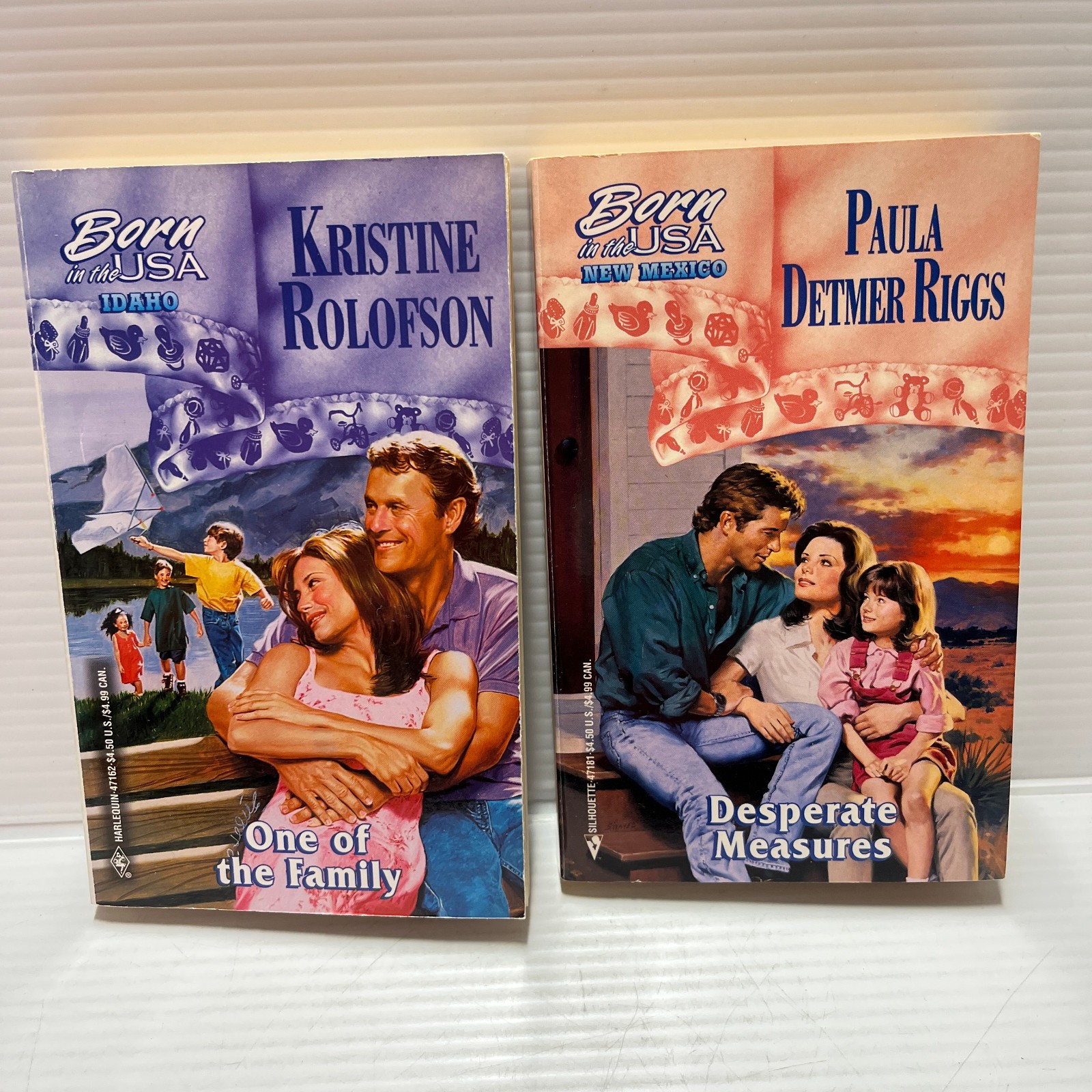 12 Vintage Harlequin Romance Novels 1980s & 1990s – Paper Back – Born in the USA