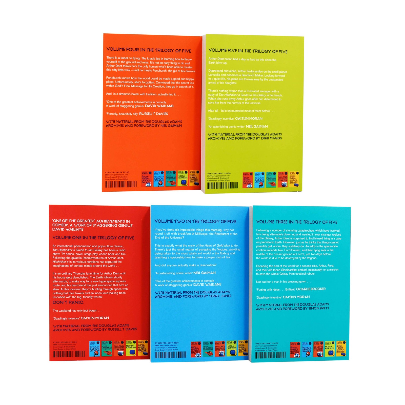 The Hitchhiker’s Guide to the Galaxy: Complete Books 1-5 Box Set – Fiction – PB