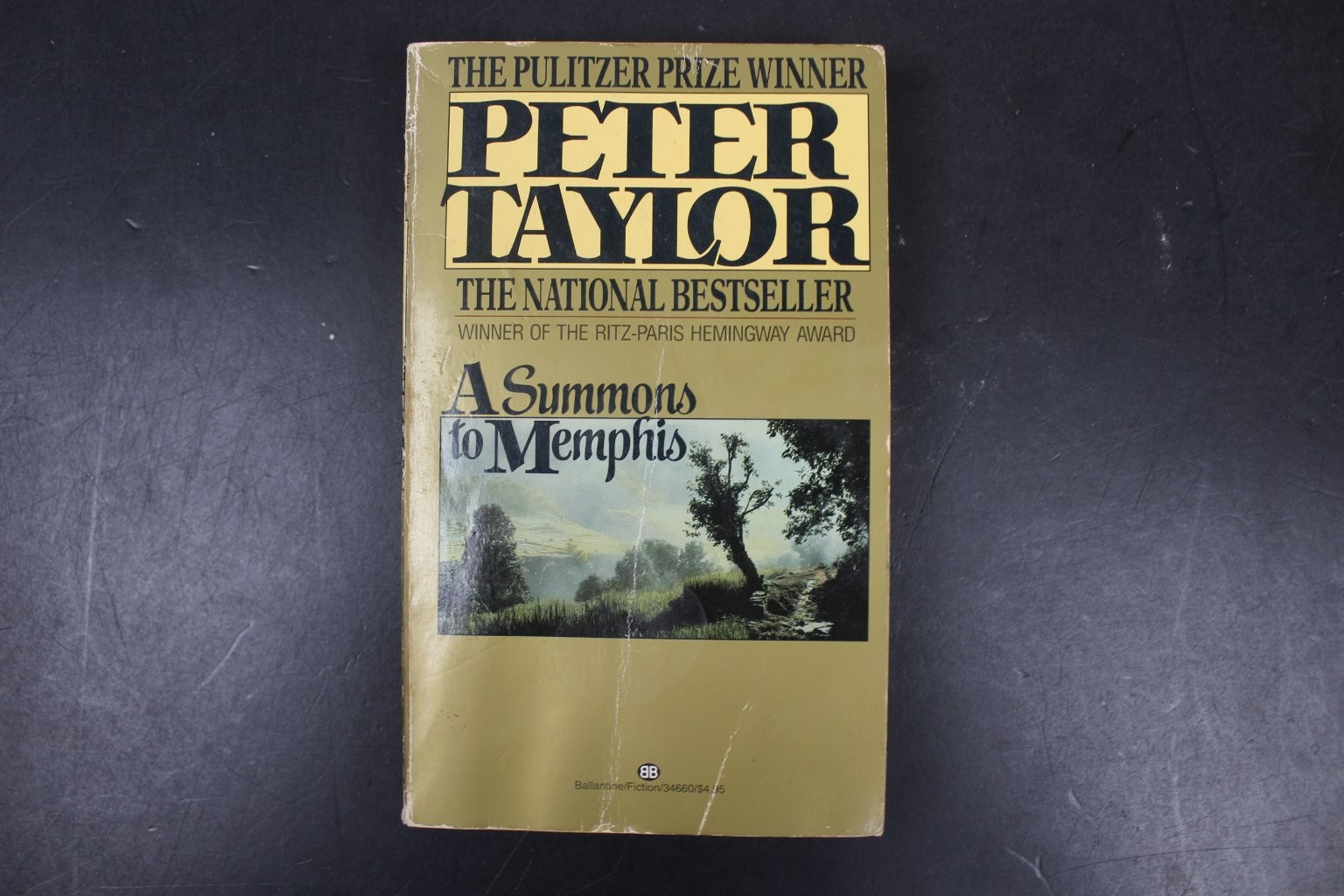 A Summons to Memphis Peter Taylor 1987 First Ballantine Pulitzer Prize Fiction