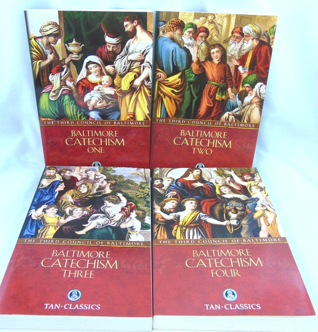 Baltimore Catechism 4 Book Lot: Catholic Confirmation CCD Homeschool