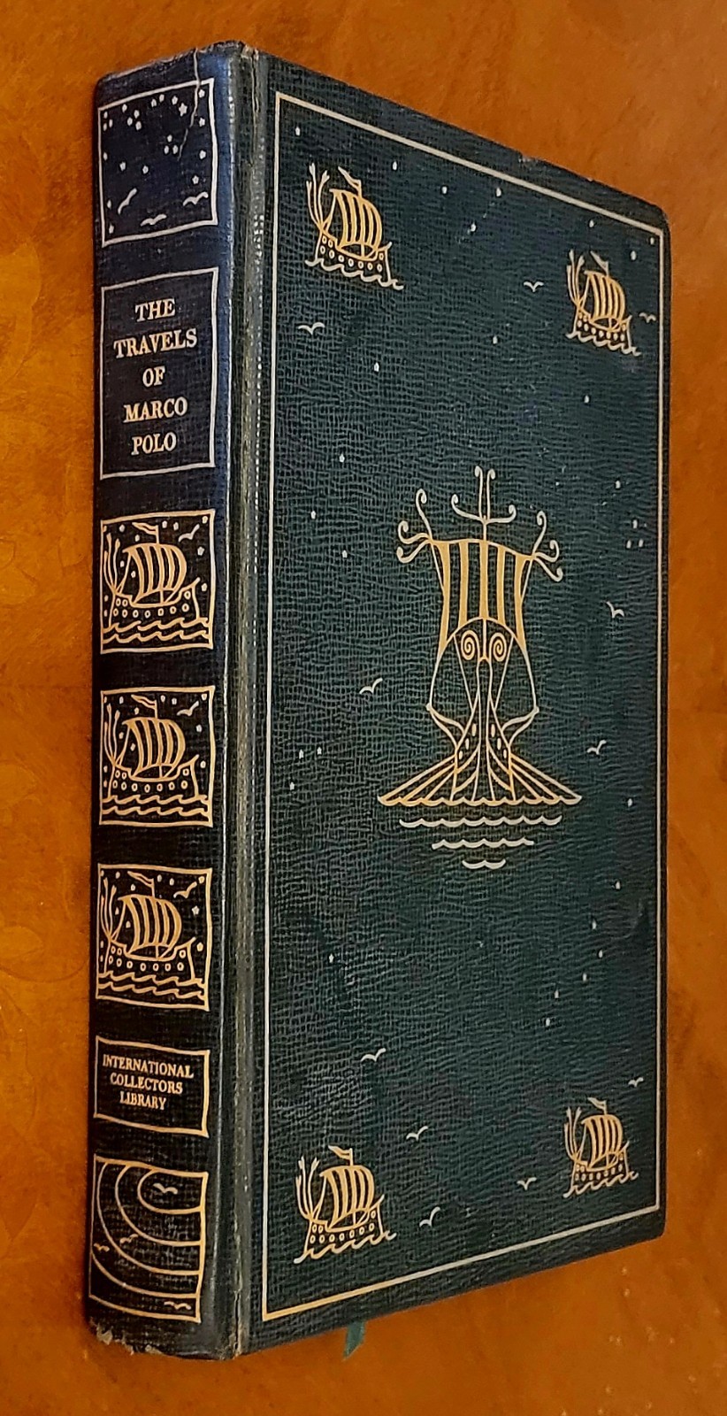 The Travels of Marco Polo The Venetian, 1948, first American edition, 344 pages.