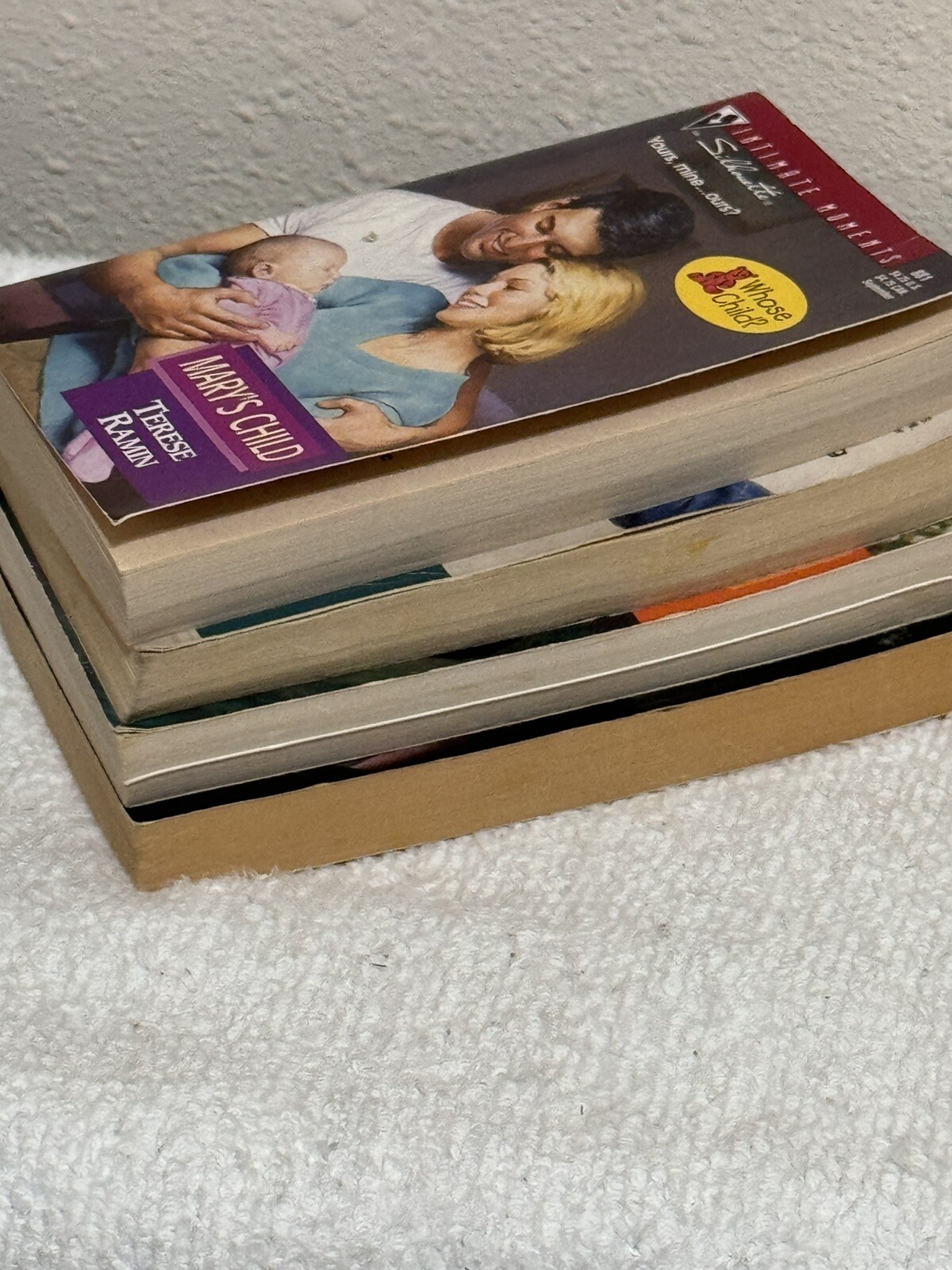 Silhouette Intimate Moments Series Lot 4 Paperback Books