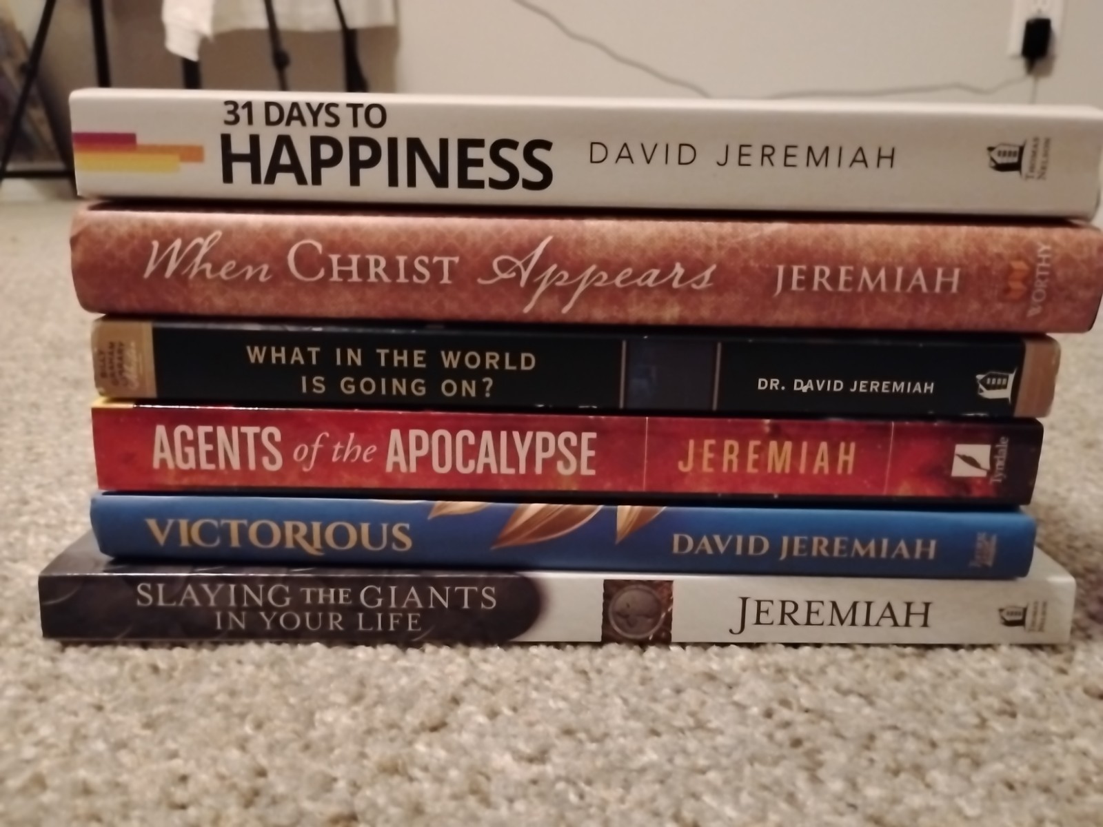 David Jeremiah Lot Giants Happiness Christ Prophecy End Times Revelation Bible