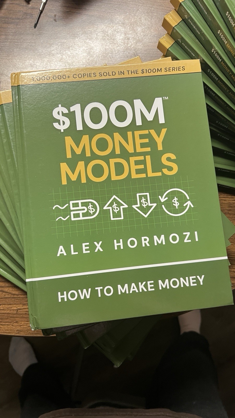 Alex Hormozi $100M Money Models: How To Make Money Brand New Hardcover Book