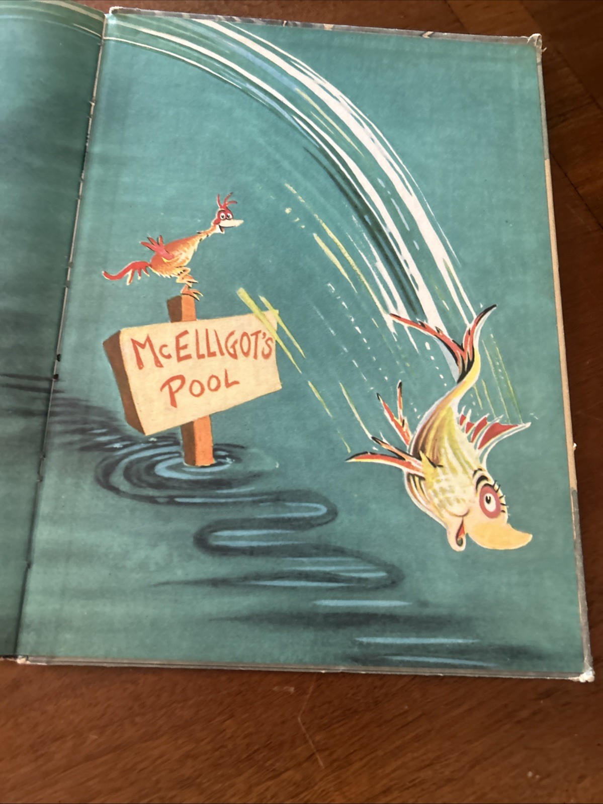 McElligot’s Pool by Dr. Seuss -1947 Edition – Hardcover –