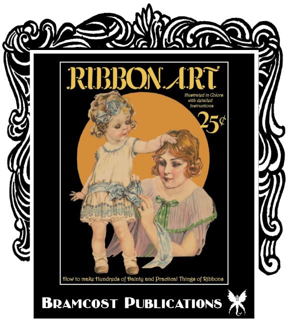 1920s Ribbon Art Book #2 (Millinery Fashion Ribbonry)