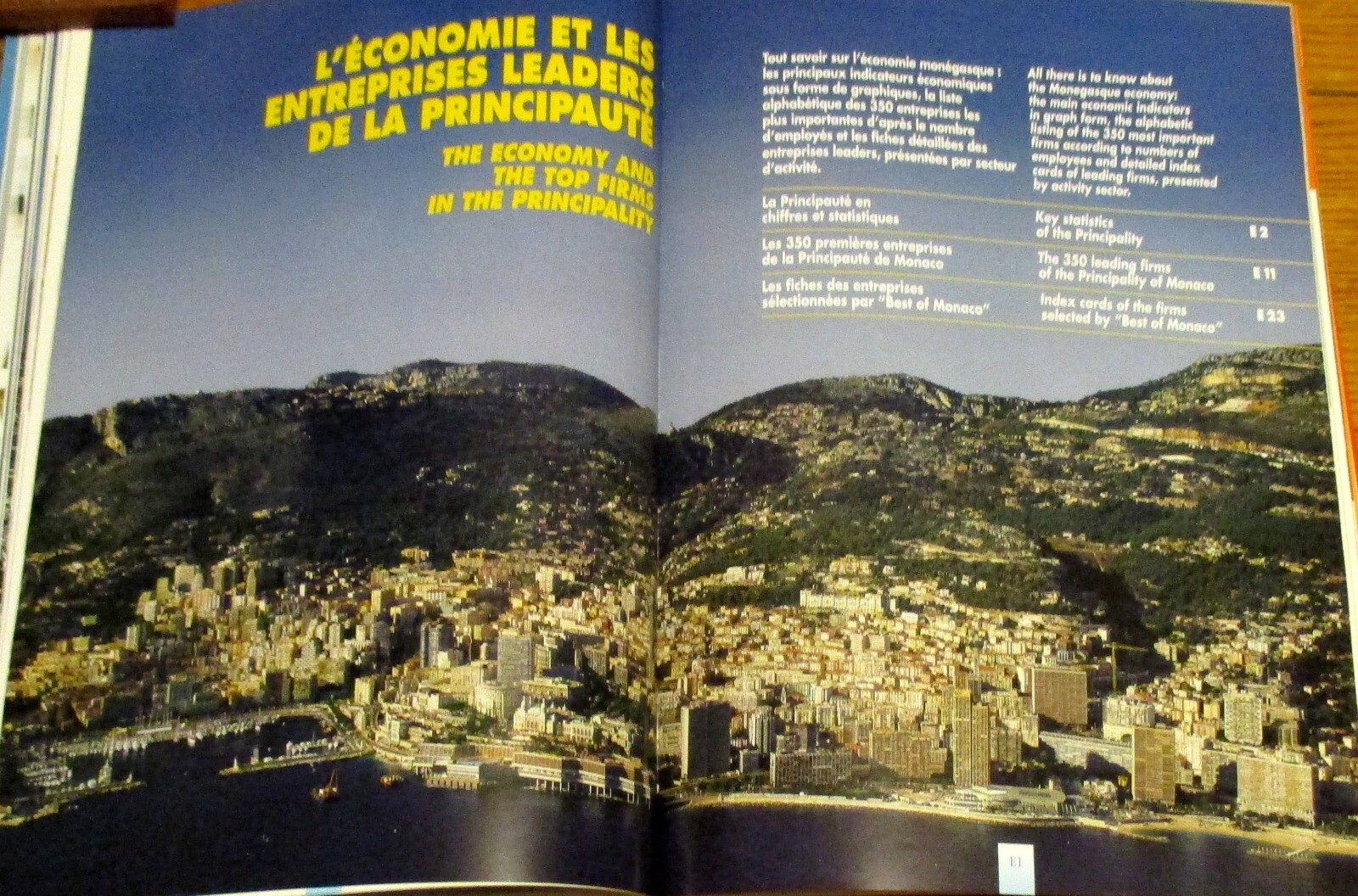 2002 The Best of Monaco Softcover Book Monaco The Finest in Tourism 174 Pages