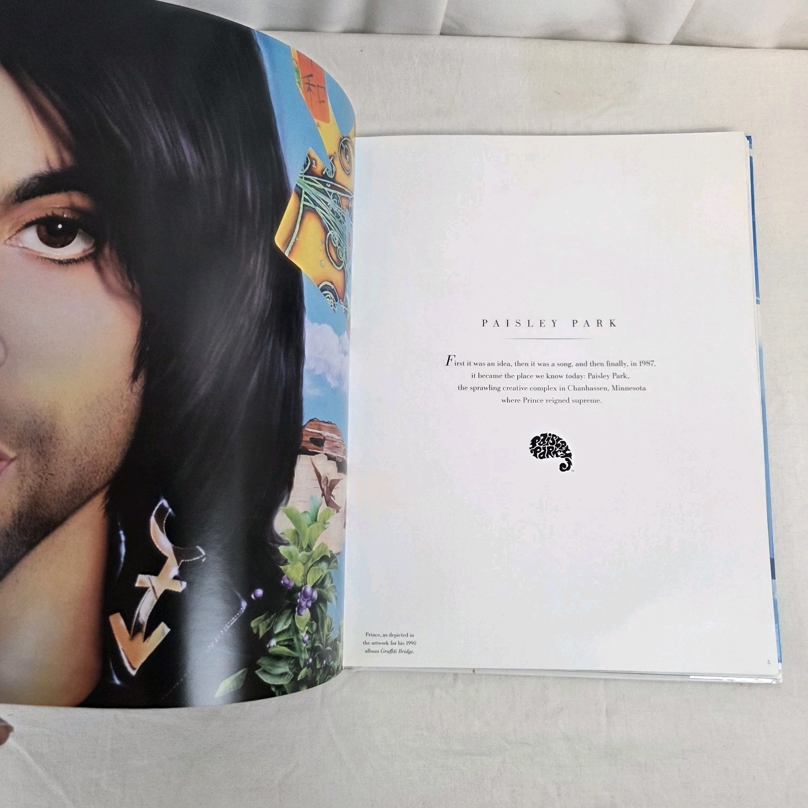 Paisley Park Archives Exhibition Series Tour Book Prince Illustrated Book