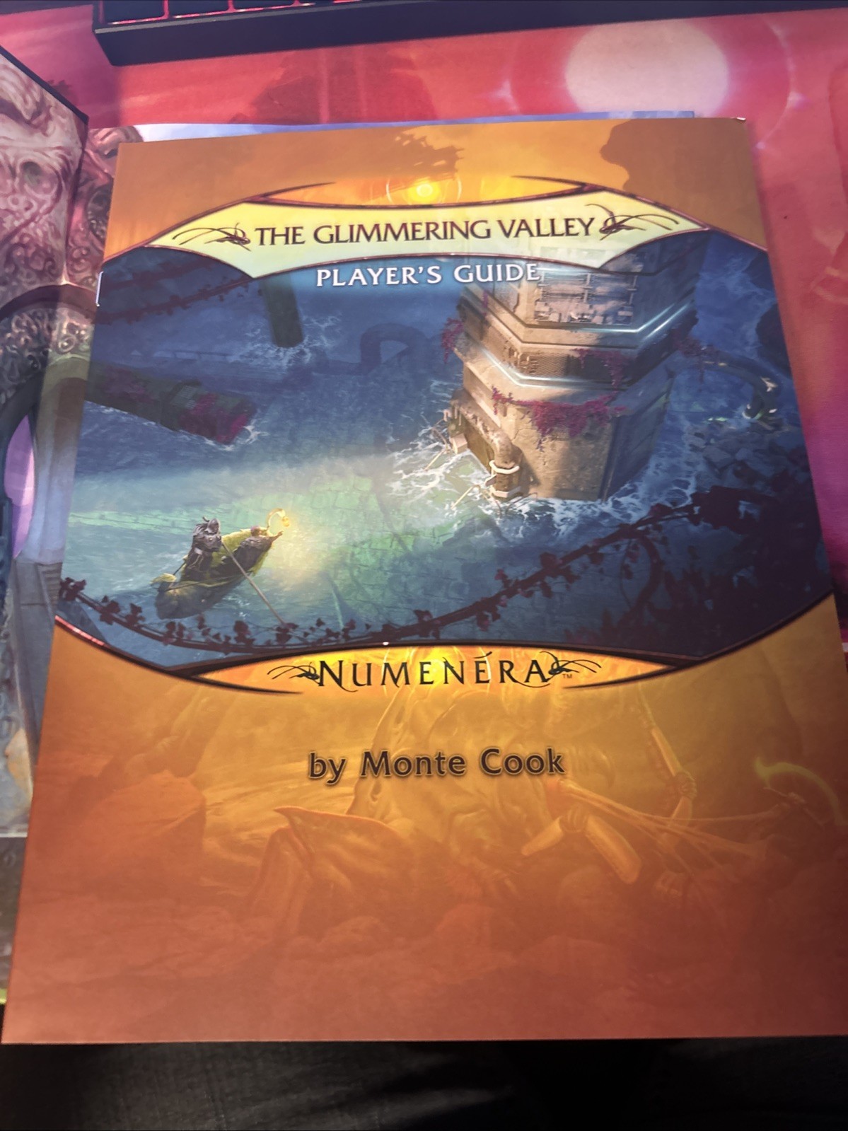 Numenera RPG The Glimmering Valley Sourcebook Monte Cook Games MKG361 HC 2023