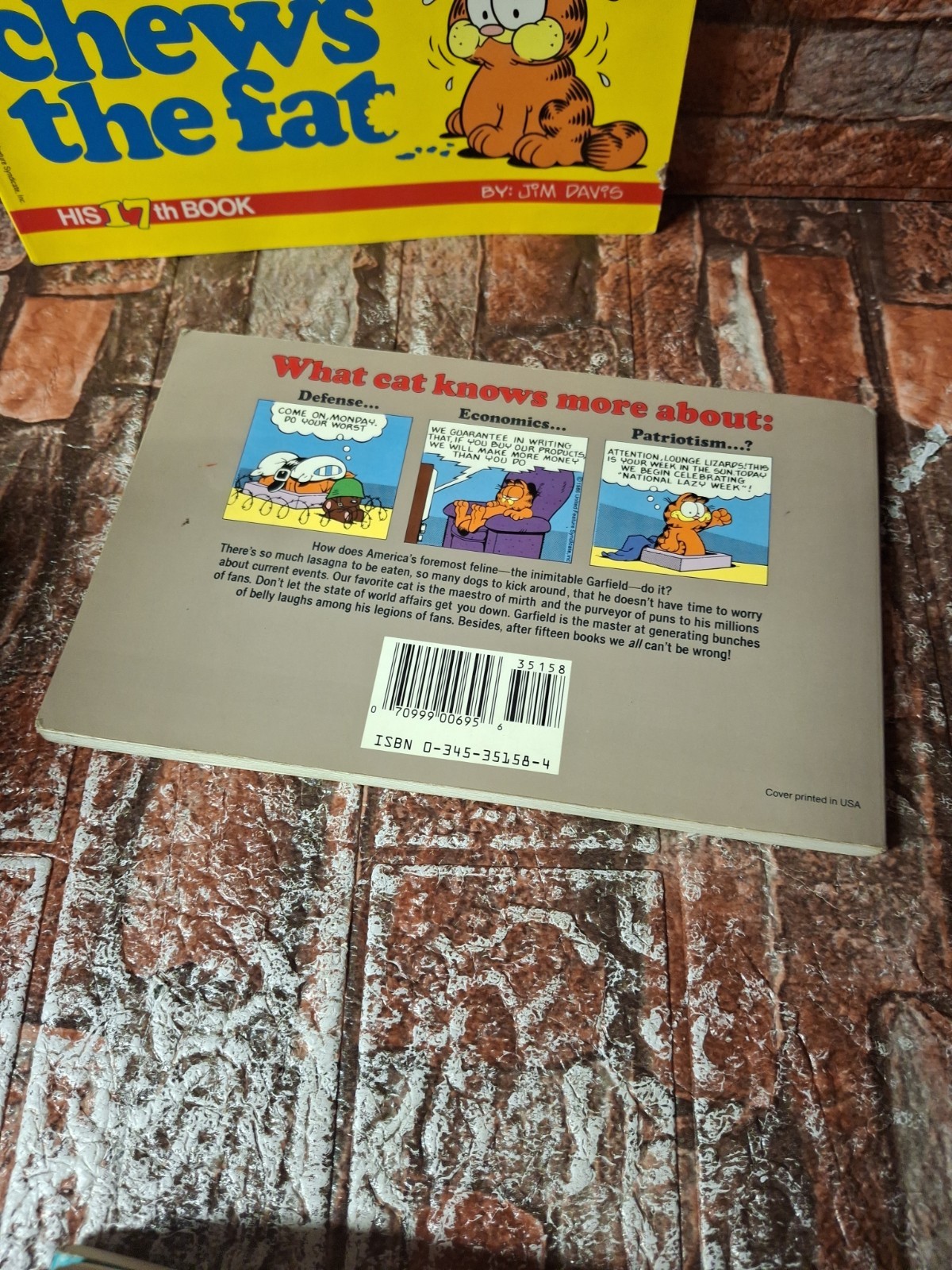 Lot Of 9 Garfield by Jim Davis Books – Vintage 1985 To 1989