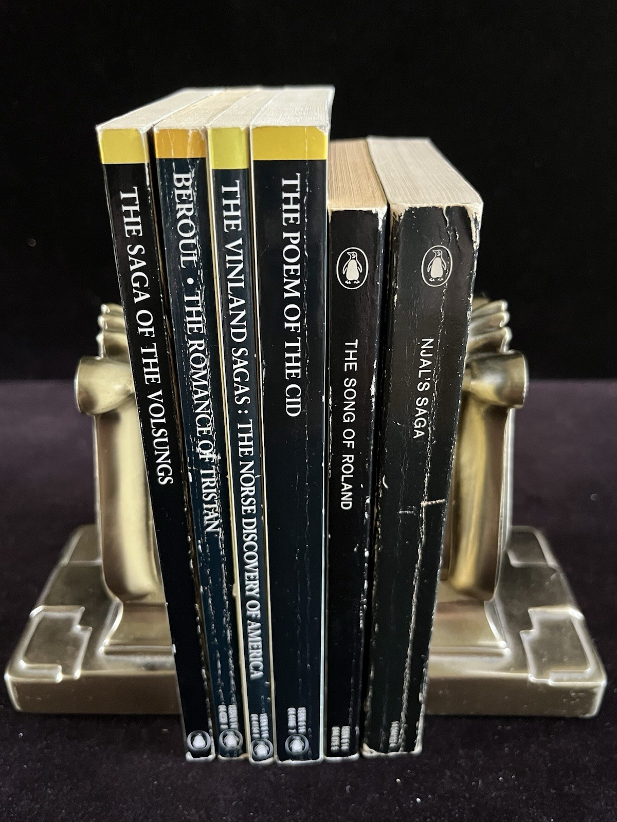 Ancient Epic Literature Lot: Song Roland Romance Tristan Saga Volsungs Poem Cid