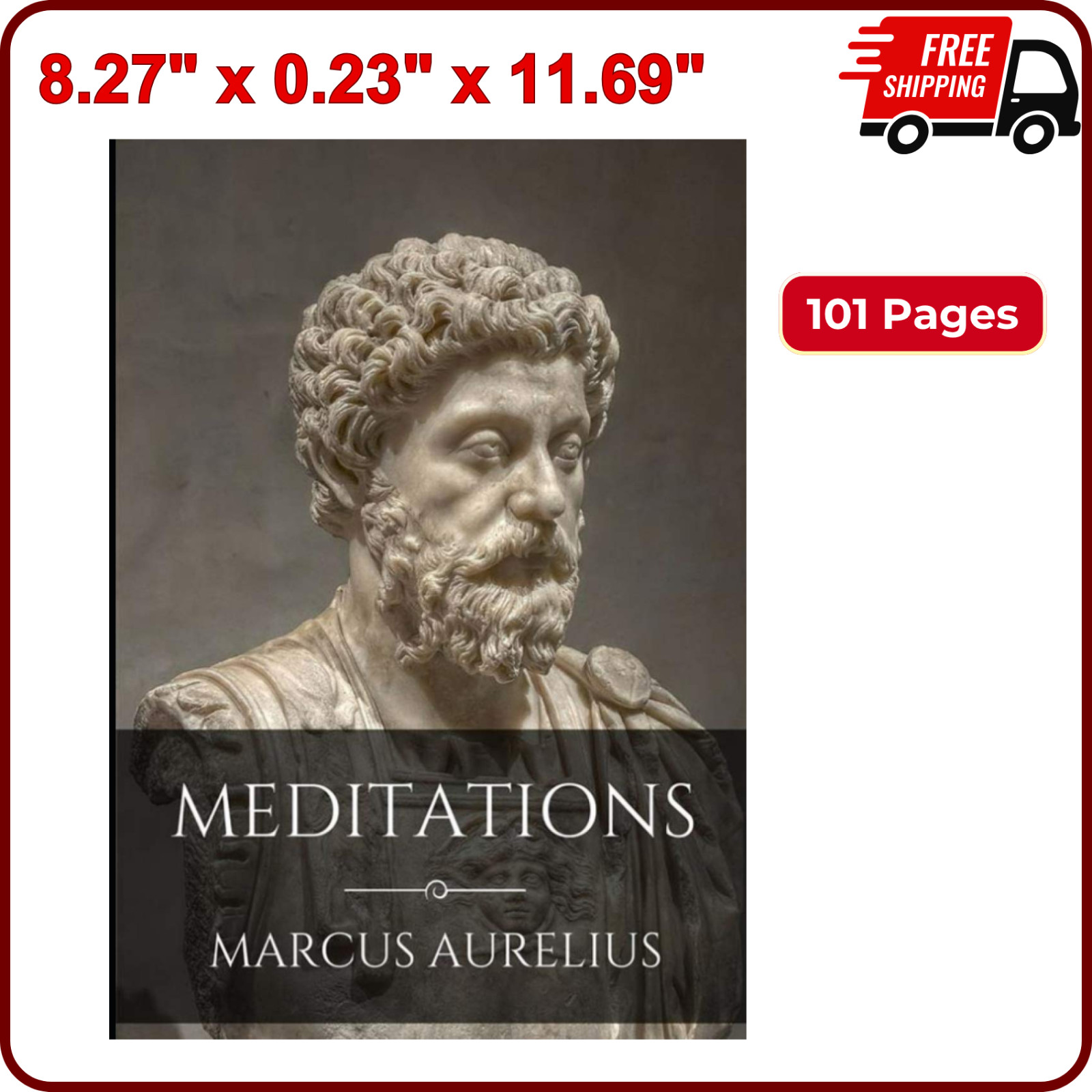 Meditations By Marcus Aurelius, The New Illustrated Edition Paperback – 2021