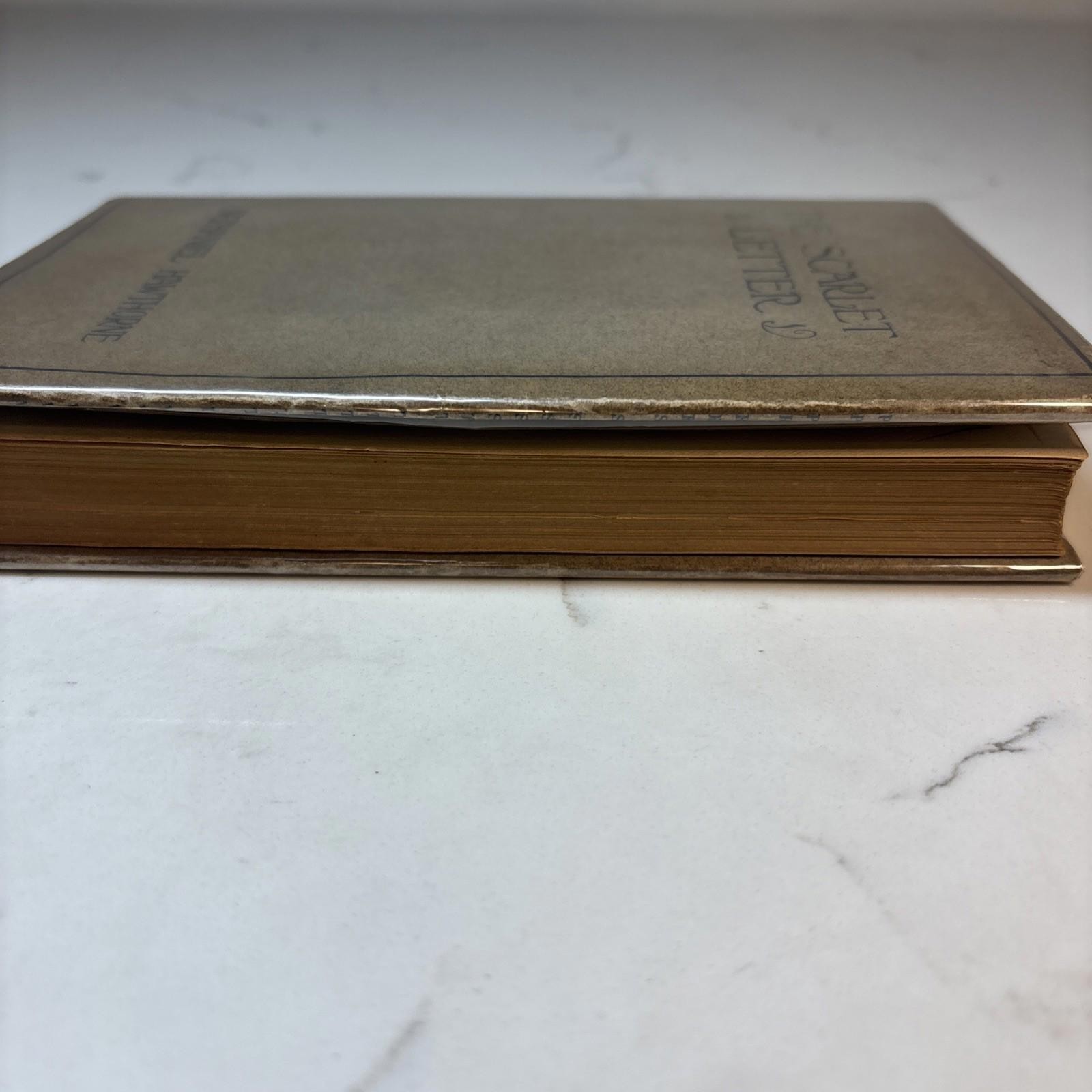 The Scarlet Letter by Nathaniel Hawthorne 1920s-1930s A.L. Burt Company
