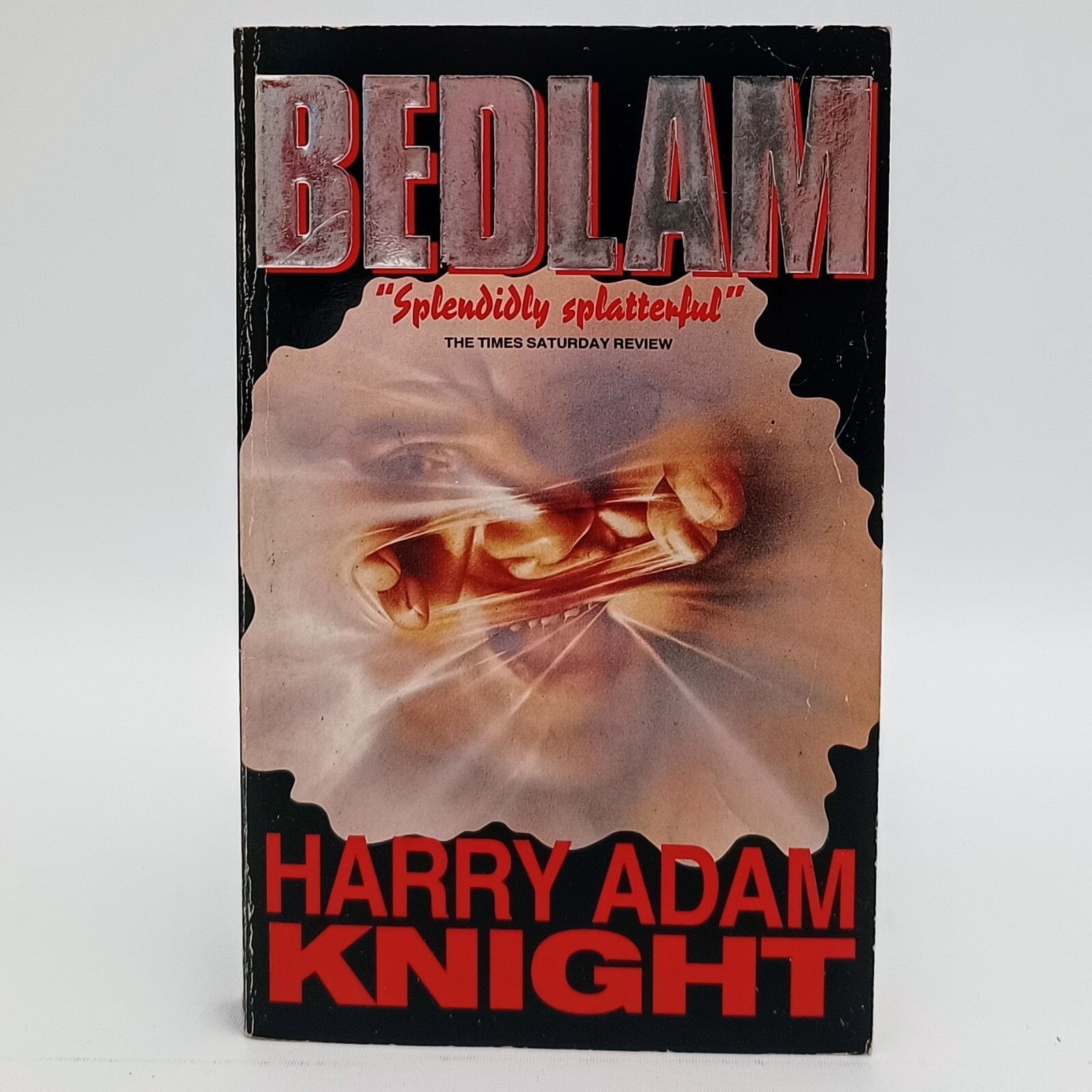 Harry Adam Knight Bedlam 1993 First VG Horror Edition Gollancz Paperback