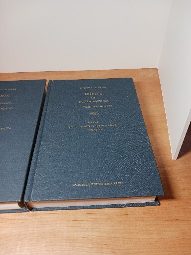 Sports In North America Volume 1 Parts 1 & 2 1997 Thomas L Altherr HC