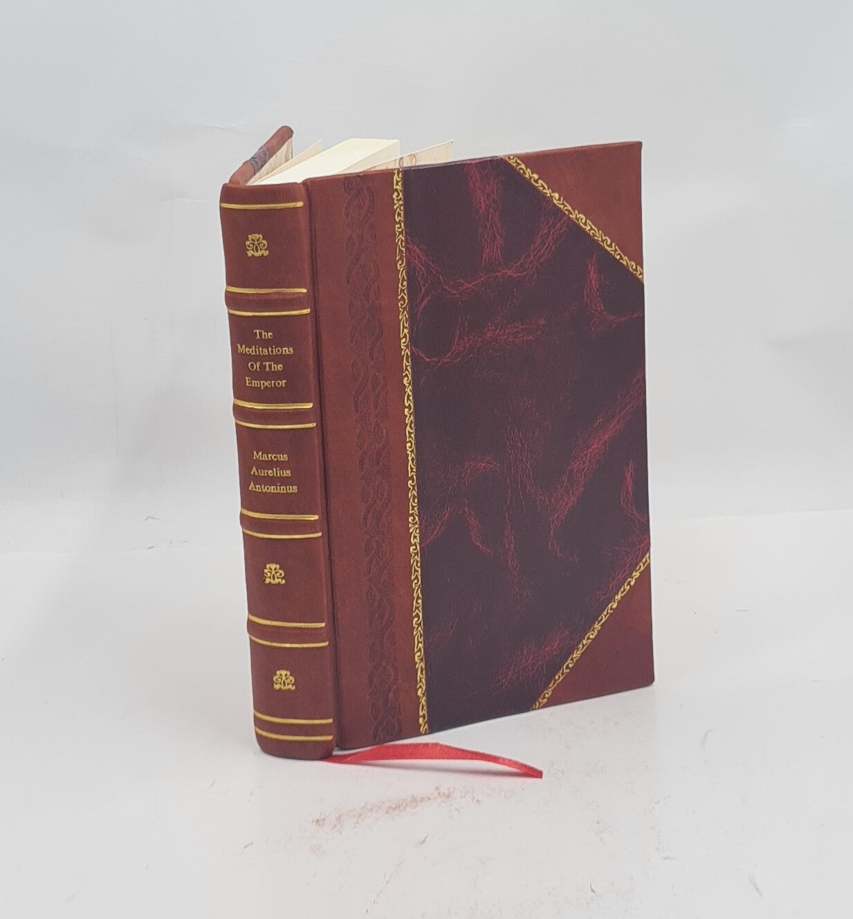 The Meditations Of The Emperor Marcus Aurelius Antoninus 1752 [Leather Bound]