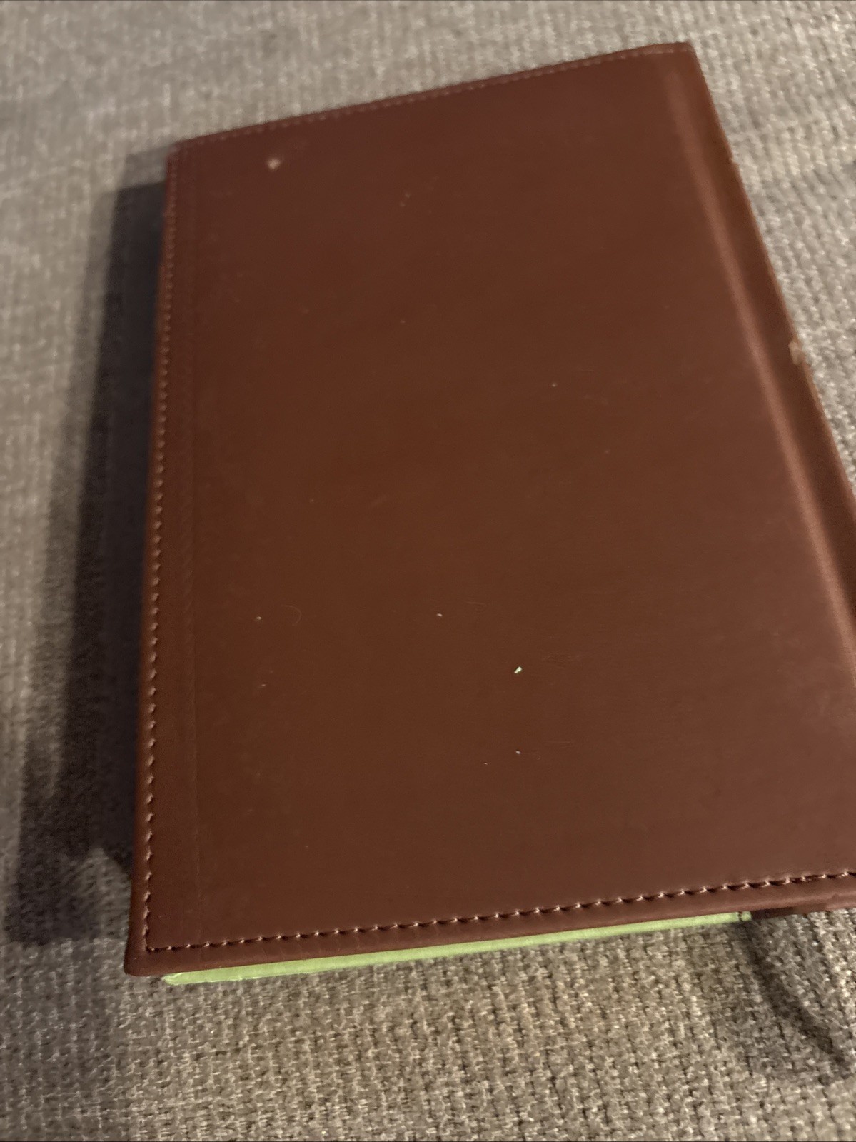 Hallmark 100 Favorite Bible Verses Faux Leather Bound Gold Edges Bookmark 2005