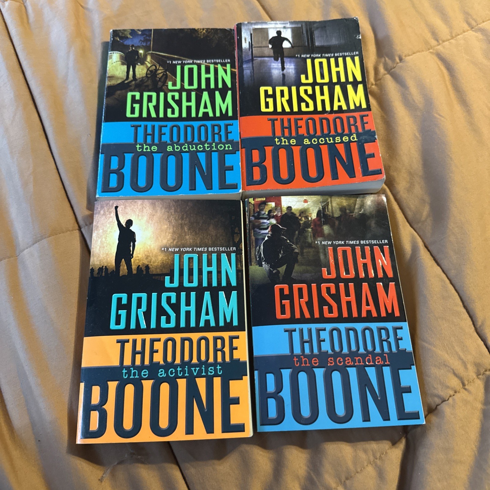 Theodore Boone Set, 4 Books, John Grisham, Paperback