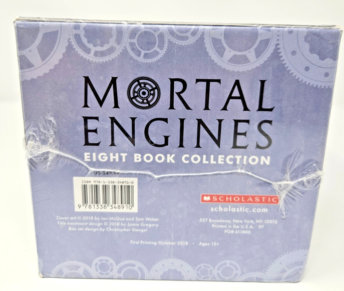 Philip Reeve ~ Mortal Engines ~ Eight Book Set ~ 8 Paperbacks ~ New ~ SEALED