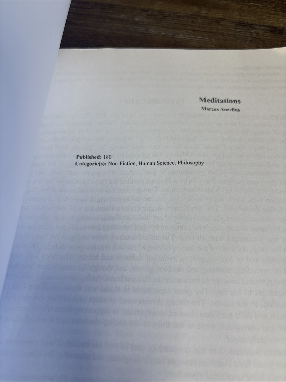 Meditations By Marcus Aurelius Paperback Greek Philosopher/Emperor Paperback 📖