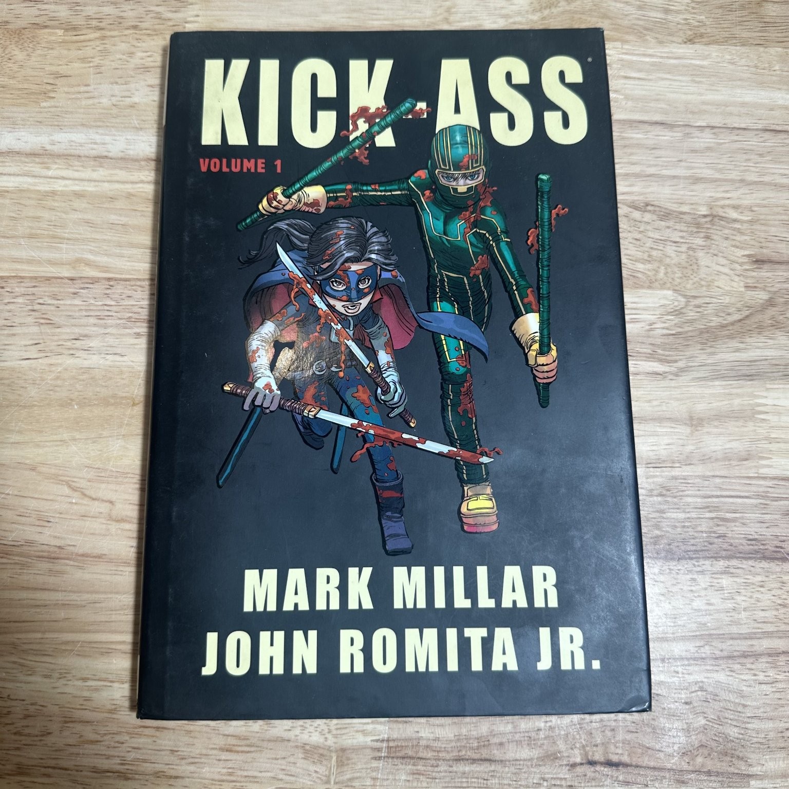Kick-Ass Volume 1 Millar Romita Jr. Graphic Novel Superhero Comic Book