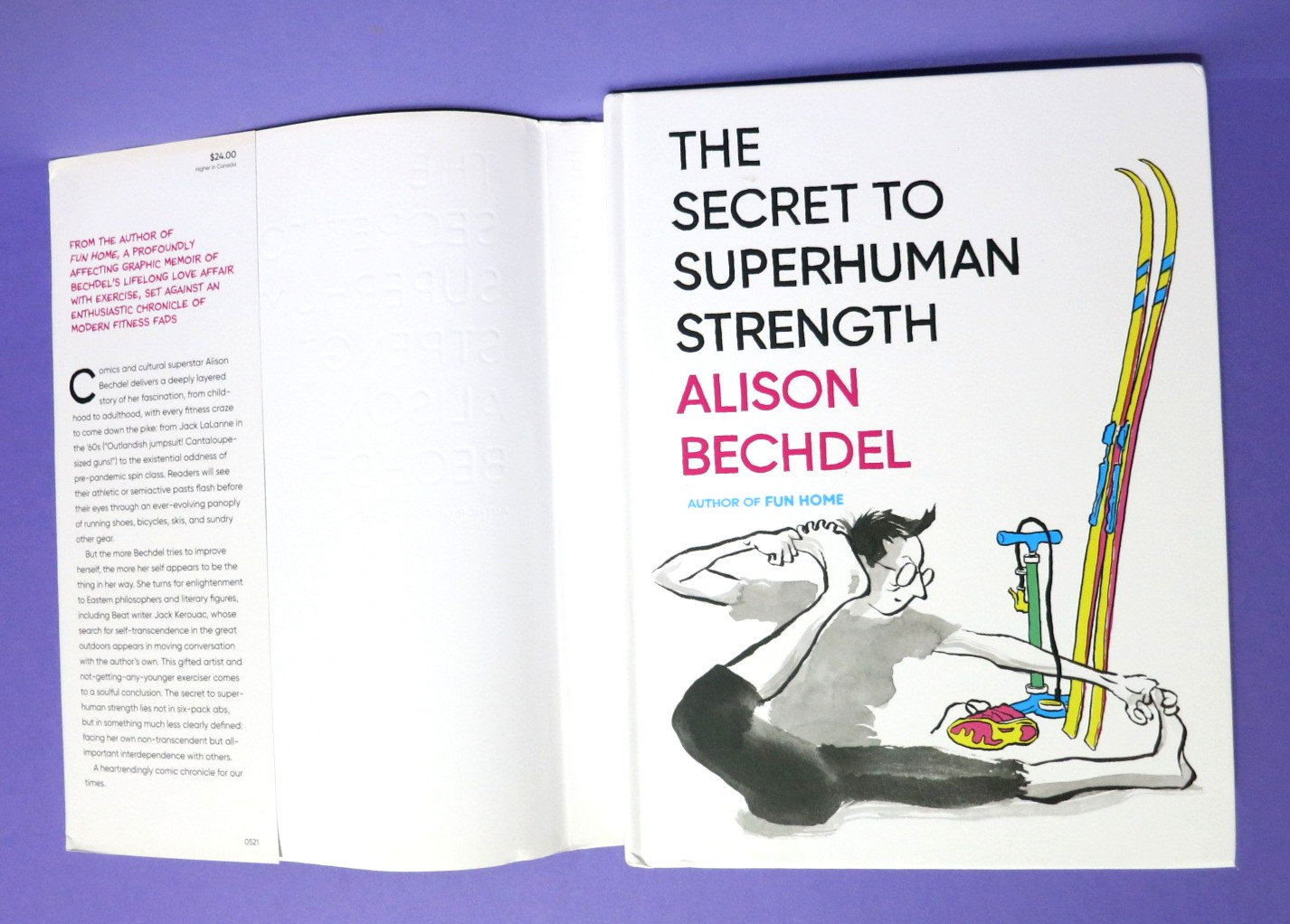 The Secret To Superhuman Strength SIGNED Alison Bechdel 2021 1st/1st HardcoverDJ