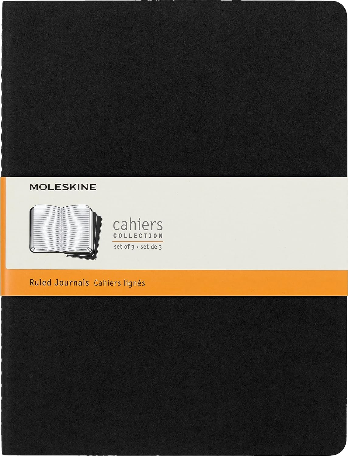 Moleskine Cahier Journal, Soft Cover, XL (7.5 in. x 9.5 in.) Ruled/Lined