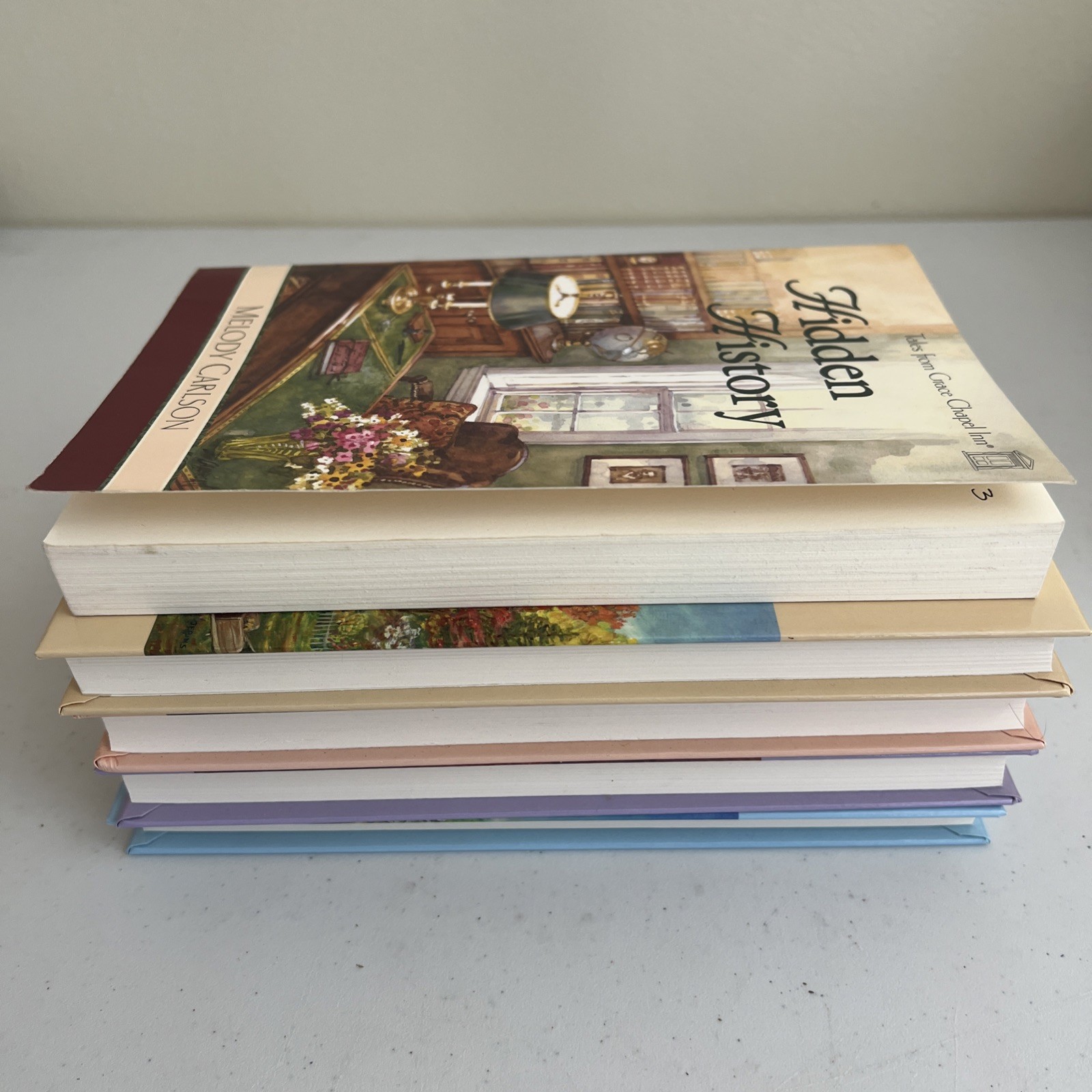 5 Books : Tales from Grace Chapel Inn Ser Hidden History, Back Home by M Carlson