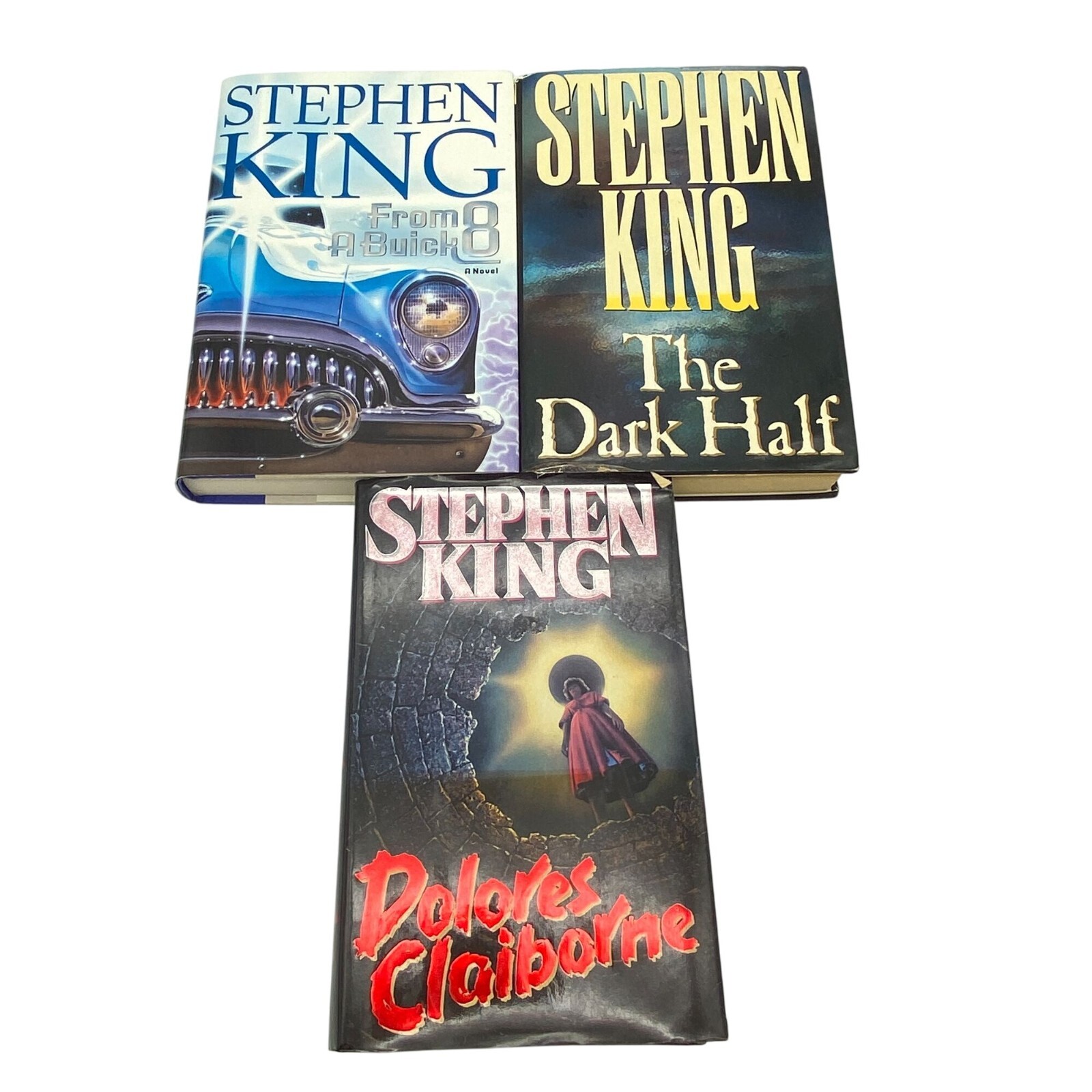 Stephen King Lot of three HB Books Buick 8 Dolores Claiborne Dark Half