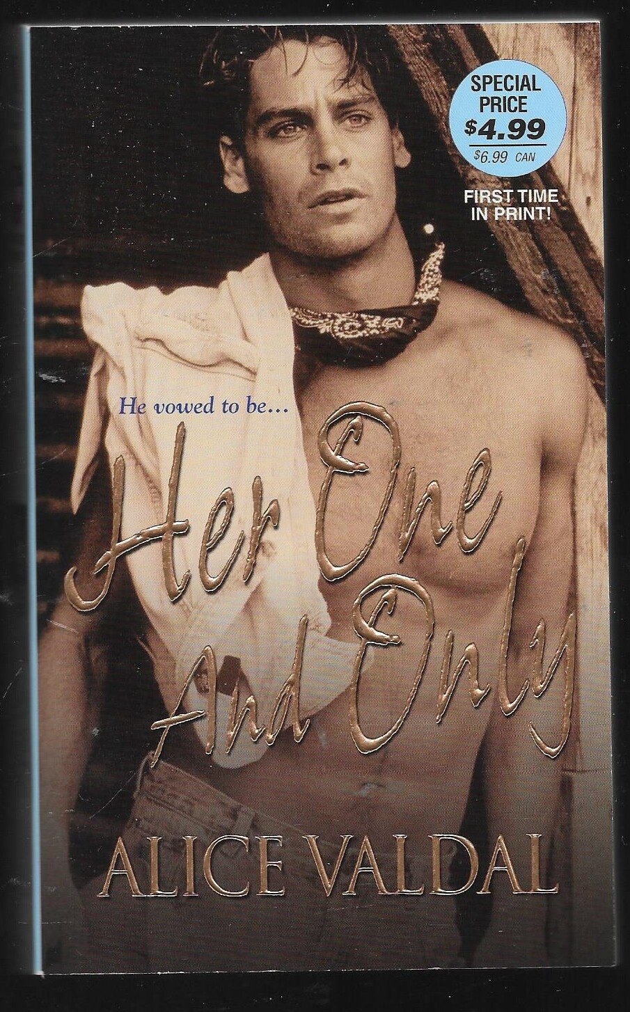 Her One and Only by Alice Valdal (2006, UK- A Format Paperback)